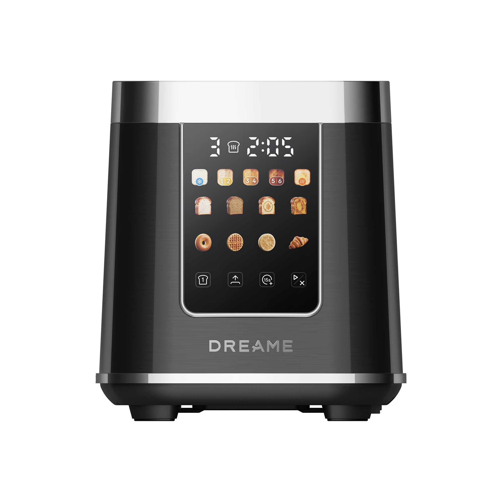 dreame-air-series-toastcontrol-grille-pain-noir-1200w image 3