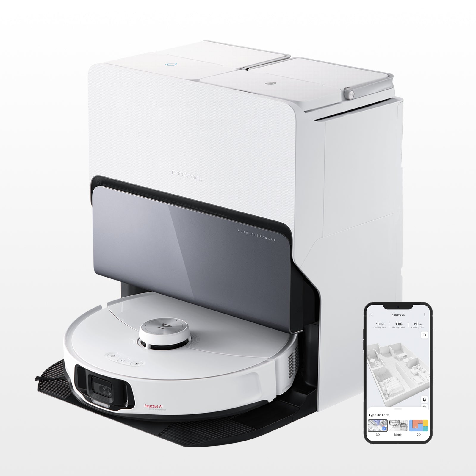 roborock-s8-maxv-ultra-robot-aspirateur-laveur image 1