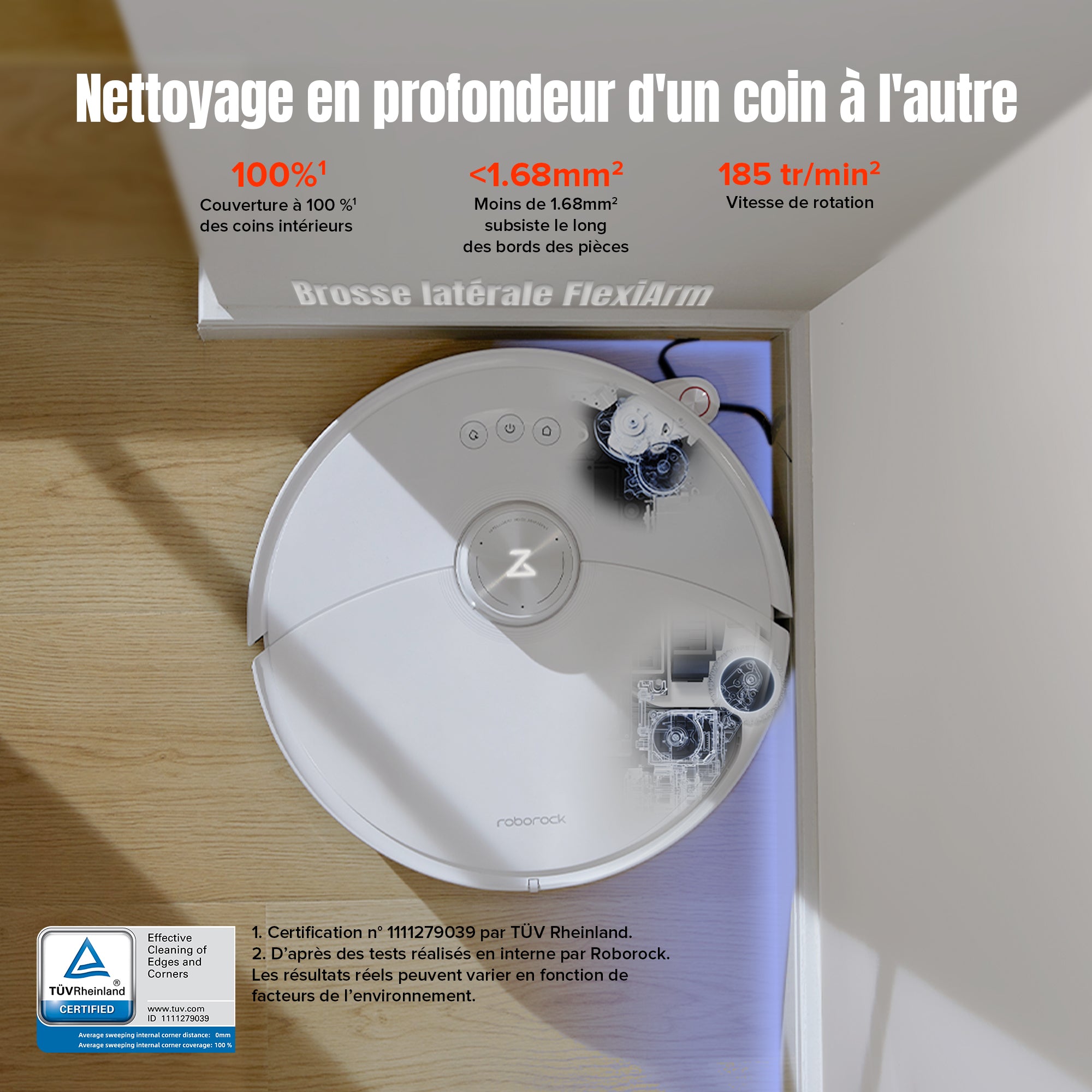 roborock-s8-maxv-ultra-robot-aspirateur-laveur-station-8-en-1 image 3
