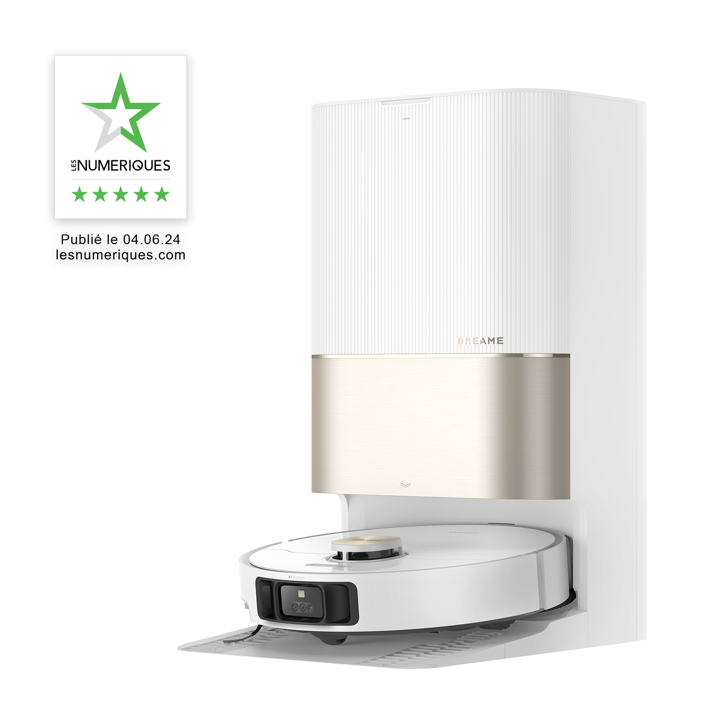 dreame-x40-ultra-complete-robot-aspirateur-laveur-12-000-pa image 2