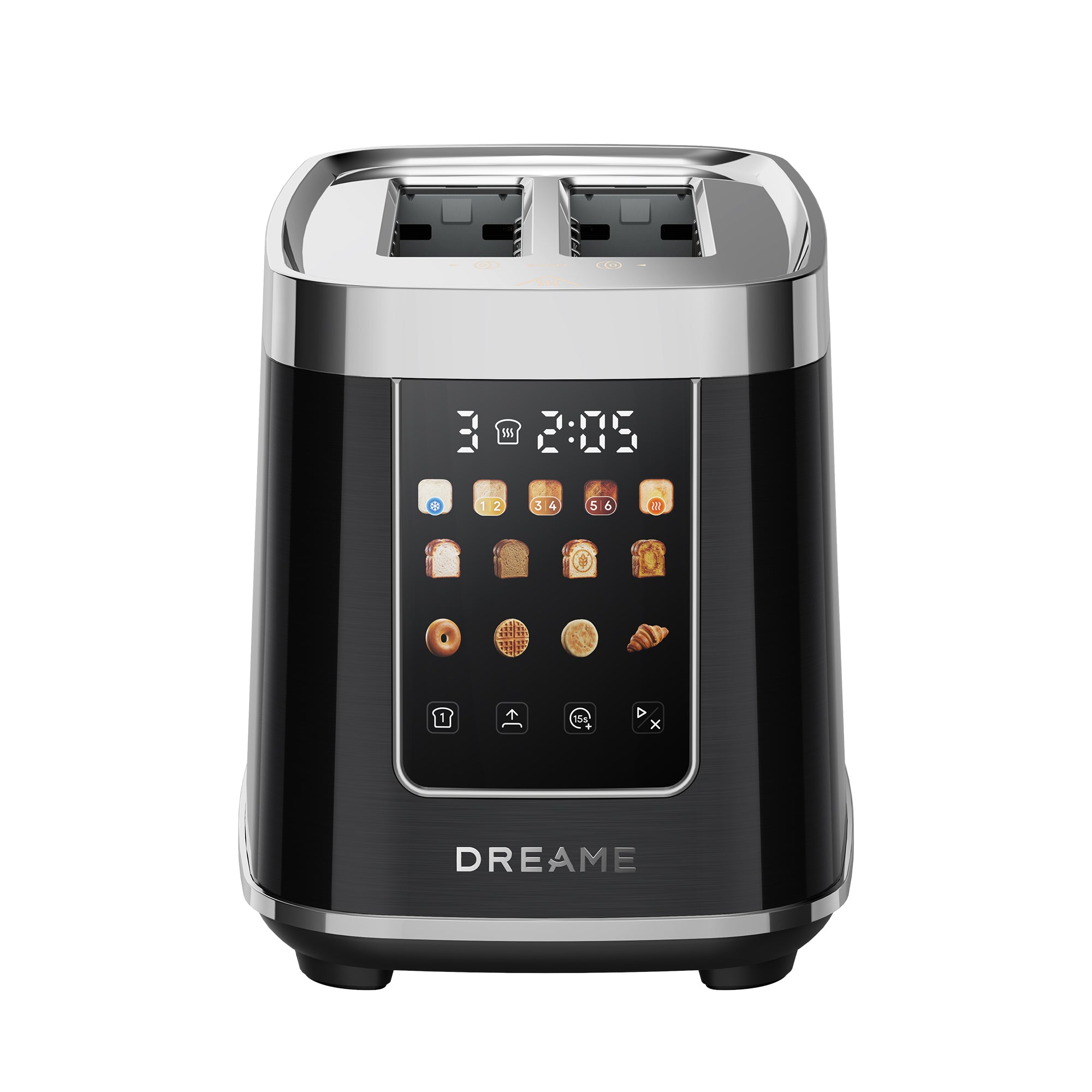dreame-air-series-toastcontrol-grille-pain-noir-1200w image 4
