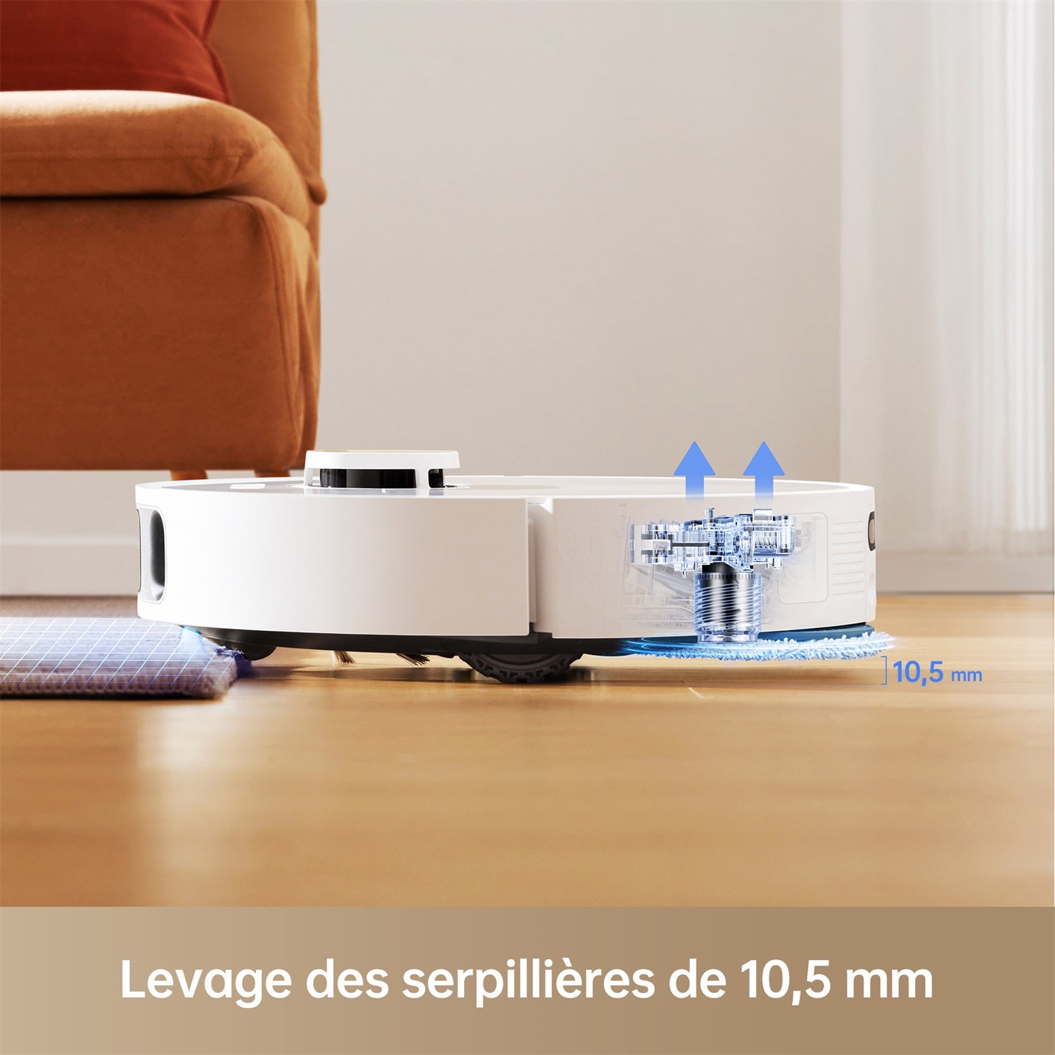dreame-l10s-pro-ultra-heat-robot-aspirateur-laveur-7000-pa image 4