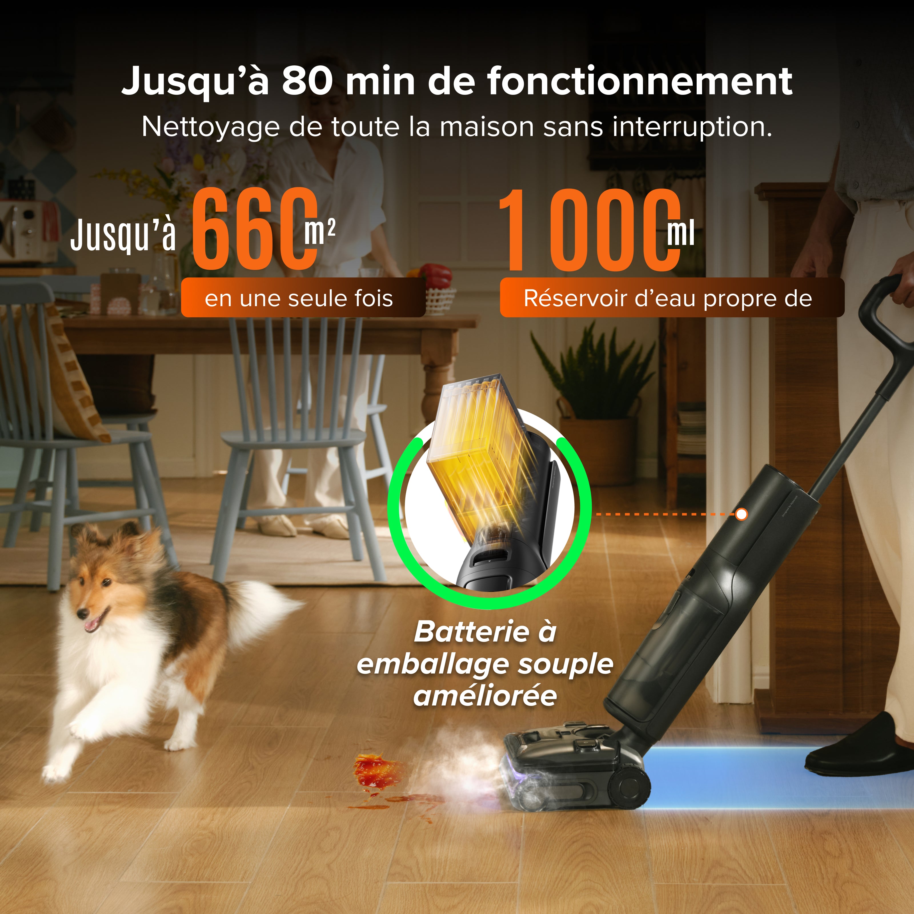 roborock-f25-steam-aspirateur-laveur-vapeur-25000-pa image 5