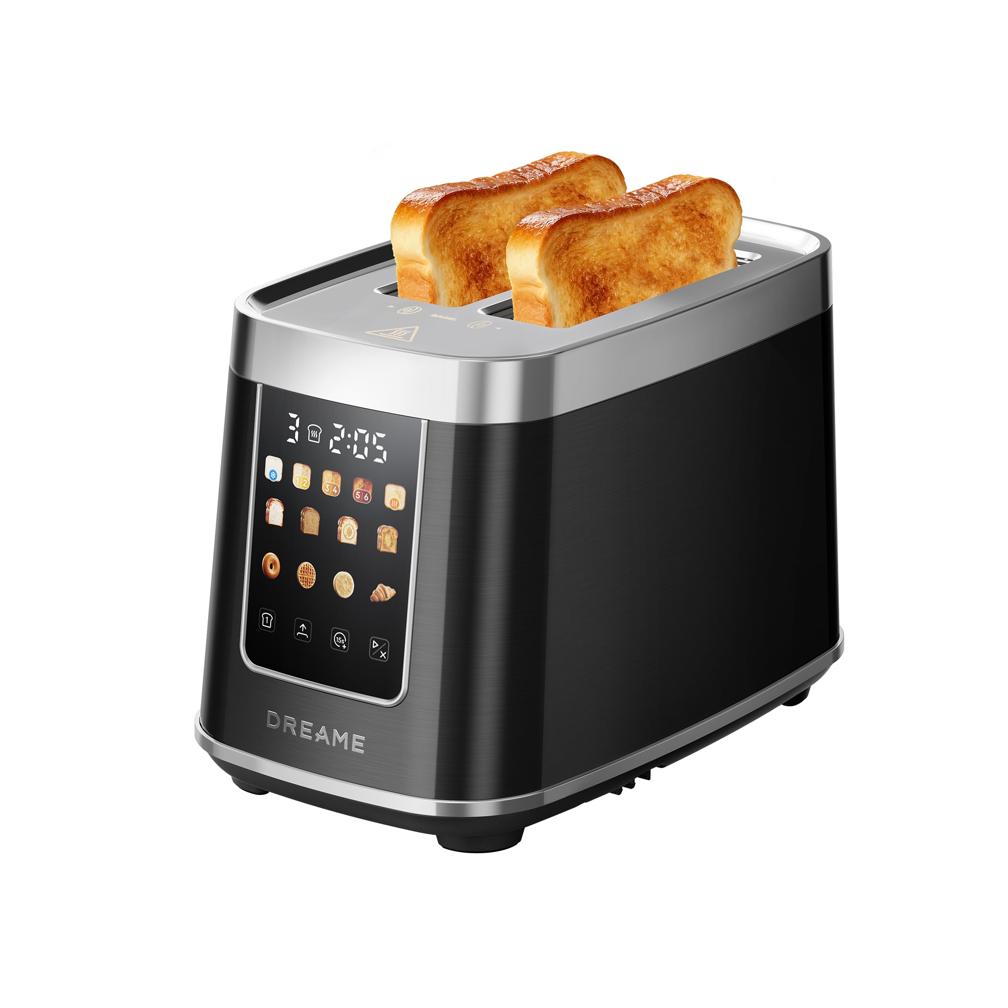 dreame-air-series-toastcontrol-grille-pain-noir-1200w image 2
