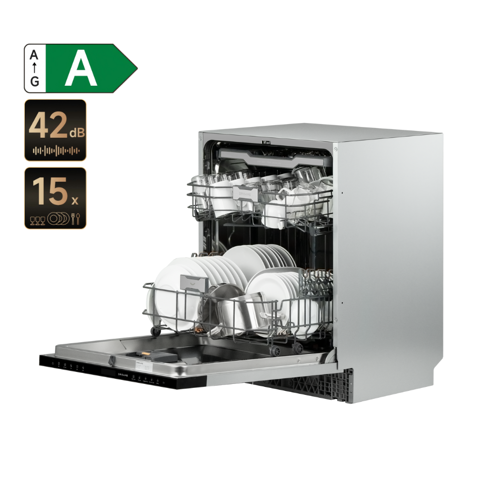 dreame-dz40-pro-lave-vaisselle-encastrable-classe-a-42-db image 2