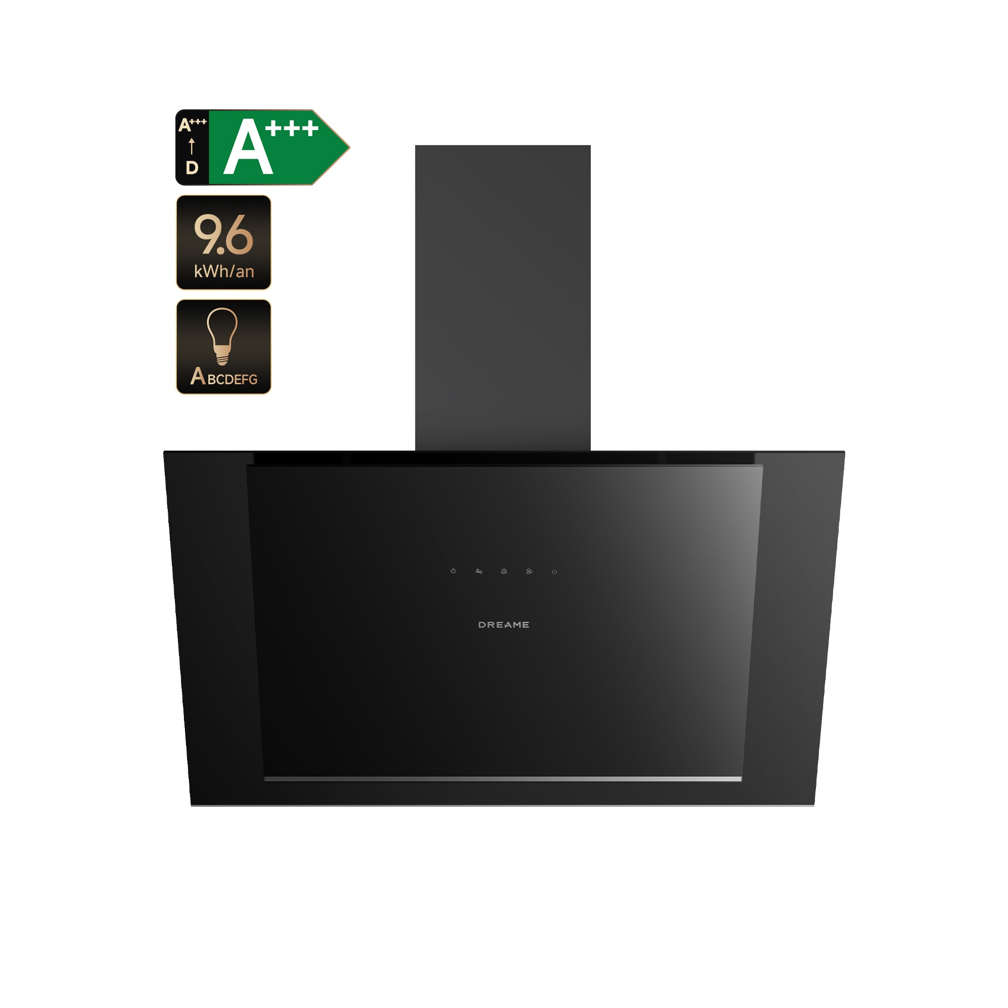 dreame-hz60-pro-hotte-inclin-e-60-cm-a-640-m-h image 2