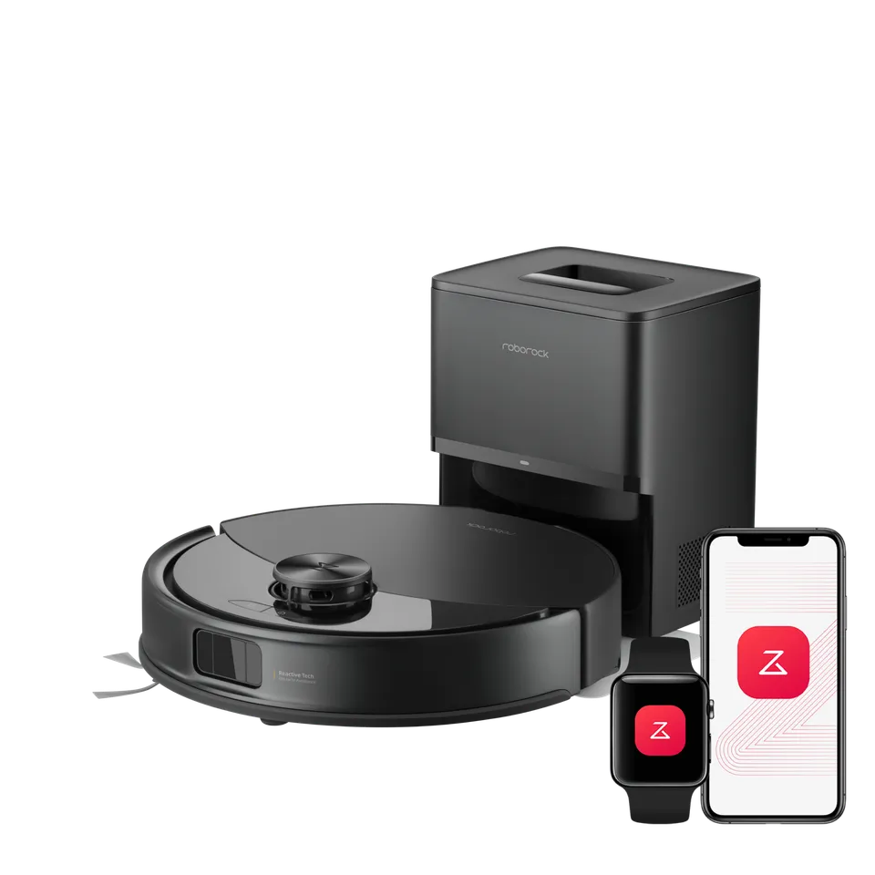 roborock-q10-s5-robot-aspirateur-laveur-noir-station-auto-lidar image 1