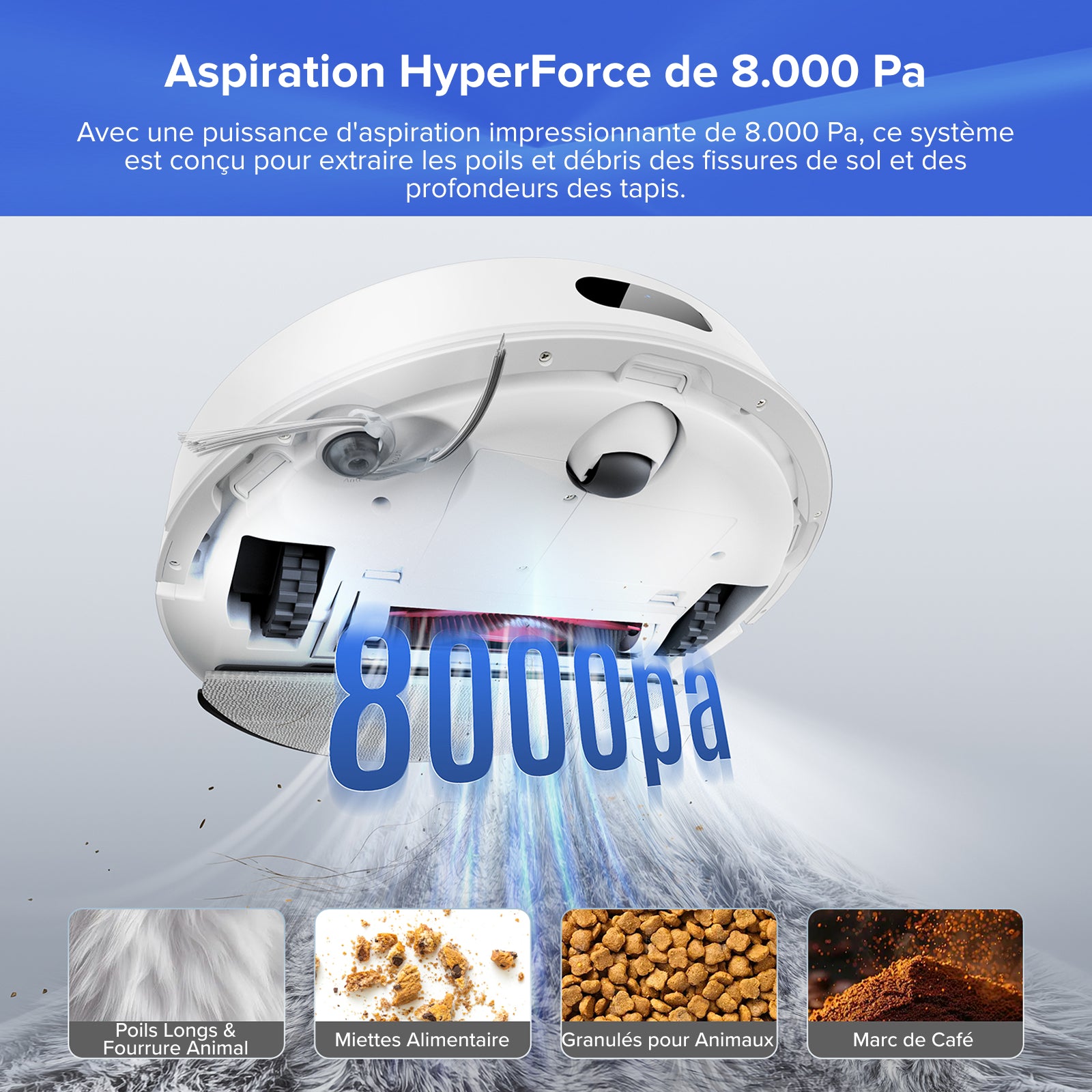 roborock-q7-l5-robot-aspirateur-laveur-blanc-station-lidar image 2
