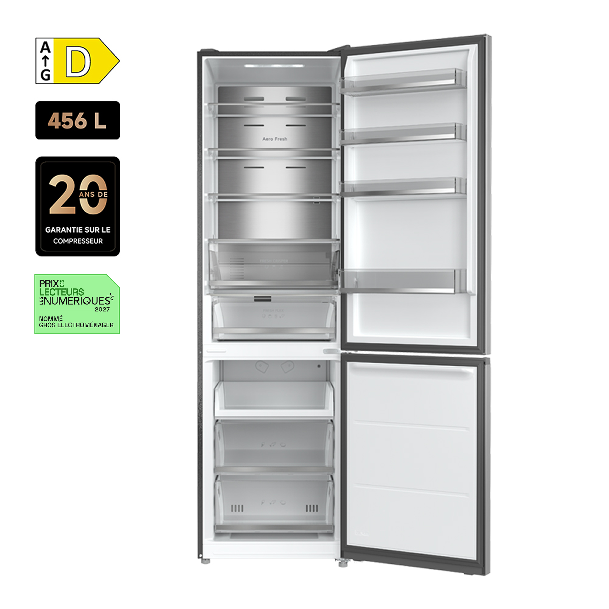 dreame-mega-pro-456-l-r-frig-rateur-classe-d-no-frost image 2