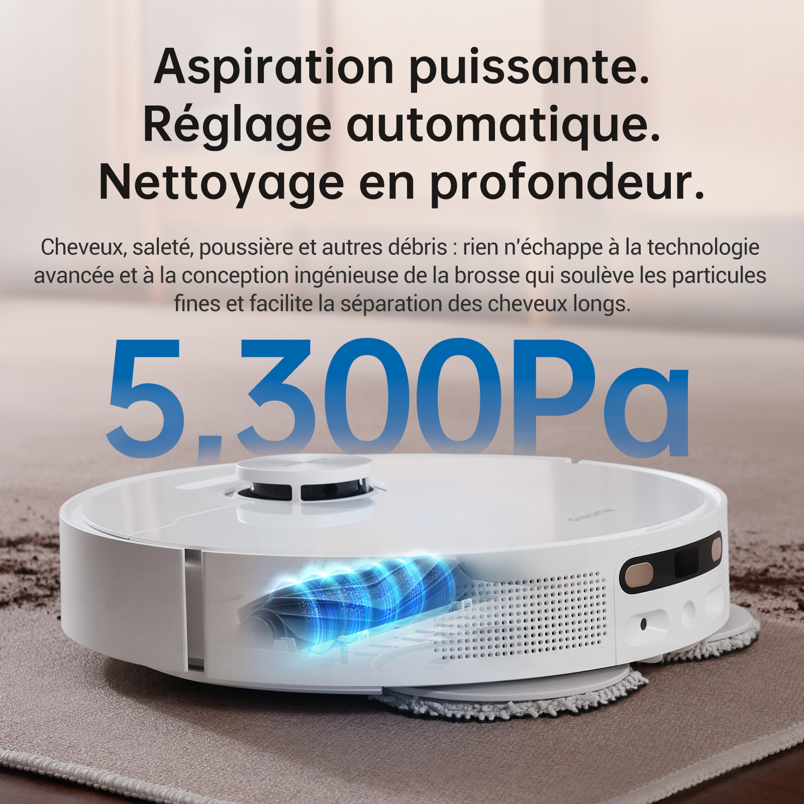 dreame-l10s-ultra-robot-aspirateur-laveur-5300-pa-vidage-auto image 7