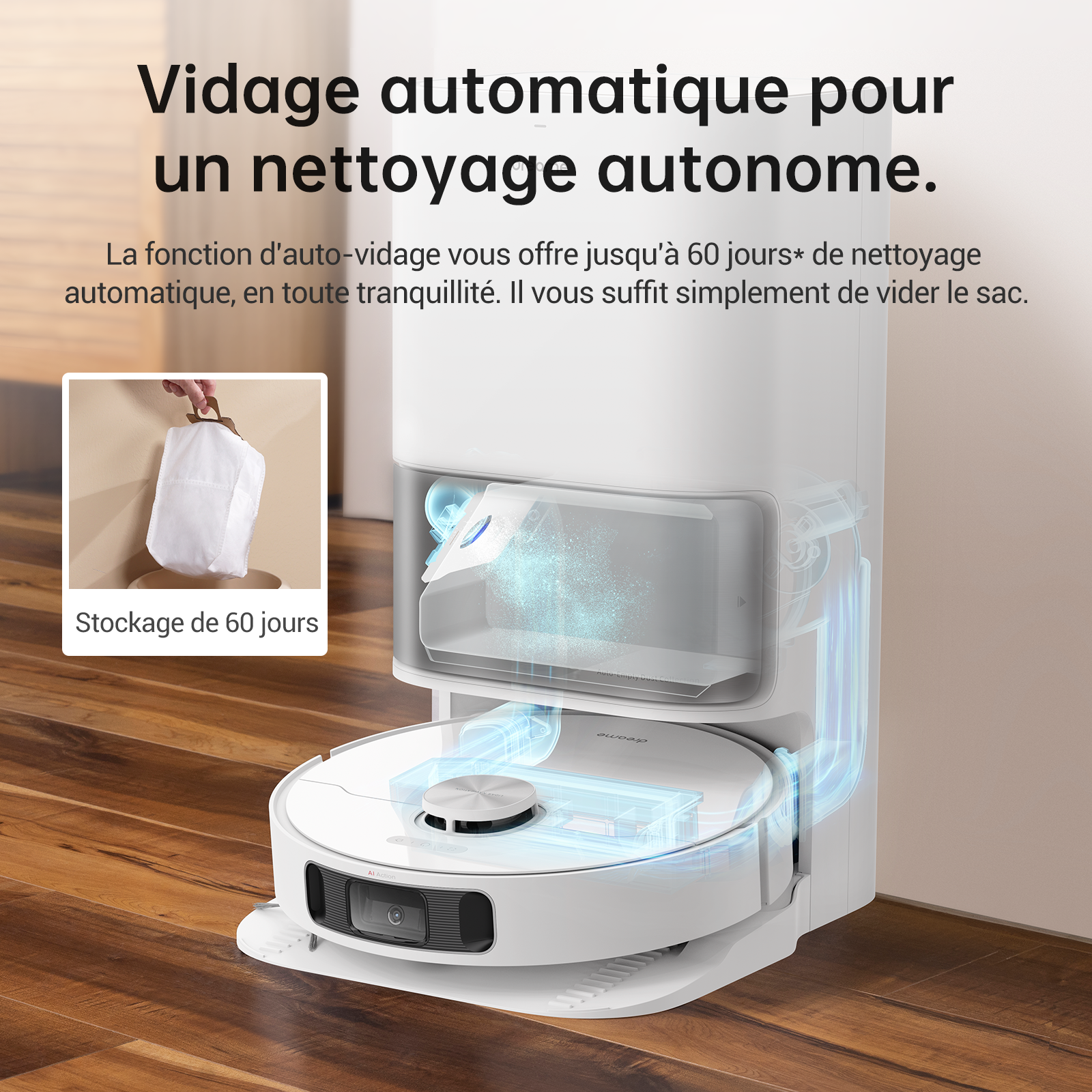 dreame-l10s-ultra-robot-aspirateur-laveur-5300-pa-vidage-auto image 5