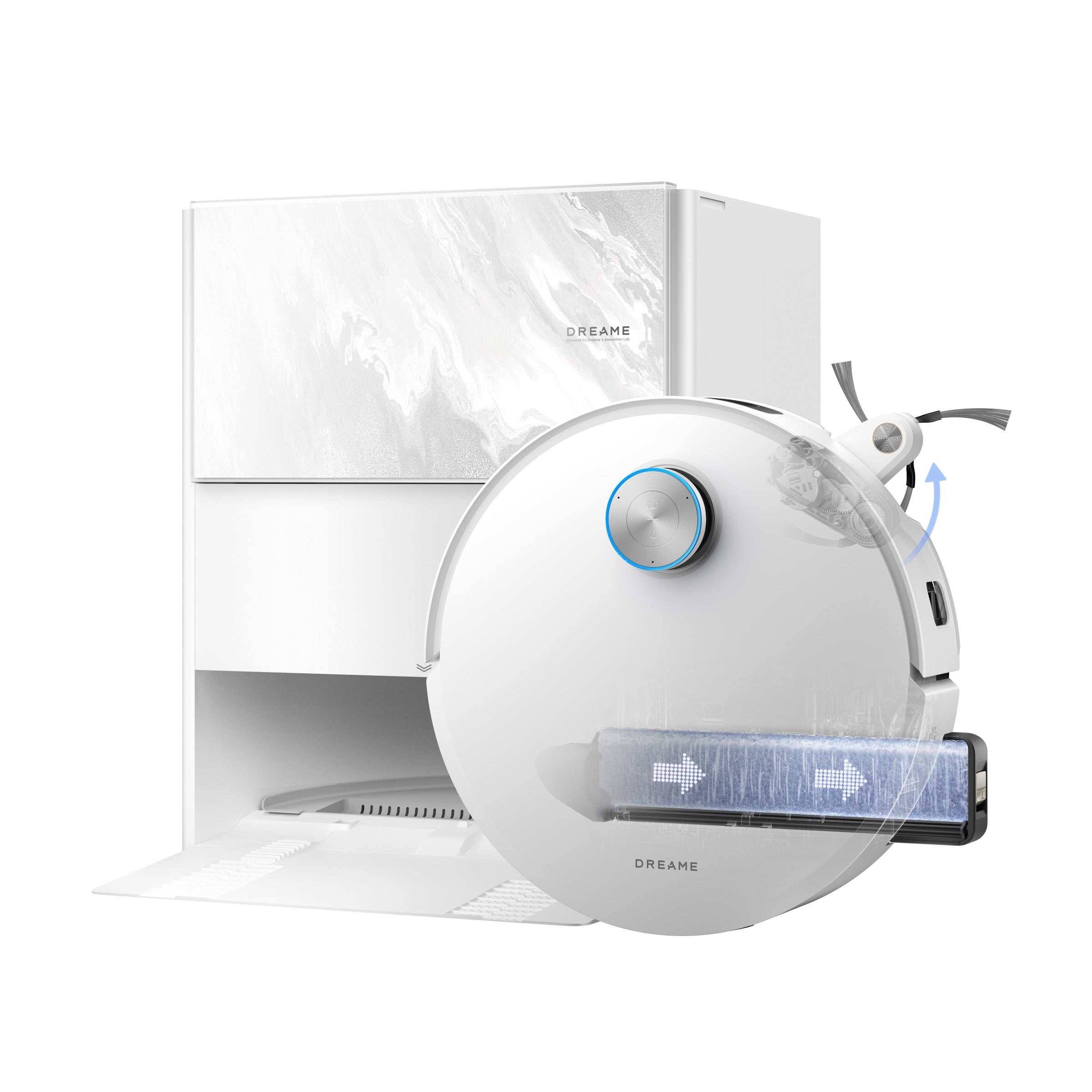 dreame-aqua10-ultra-track-robot-aspirateur-laveur-25000-pa image 2