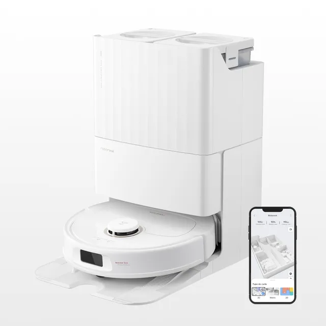 roborock-qrevo-pro-aspirateur-robot-laveur-blanc-station image 1