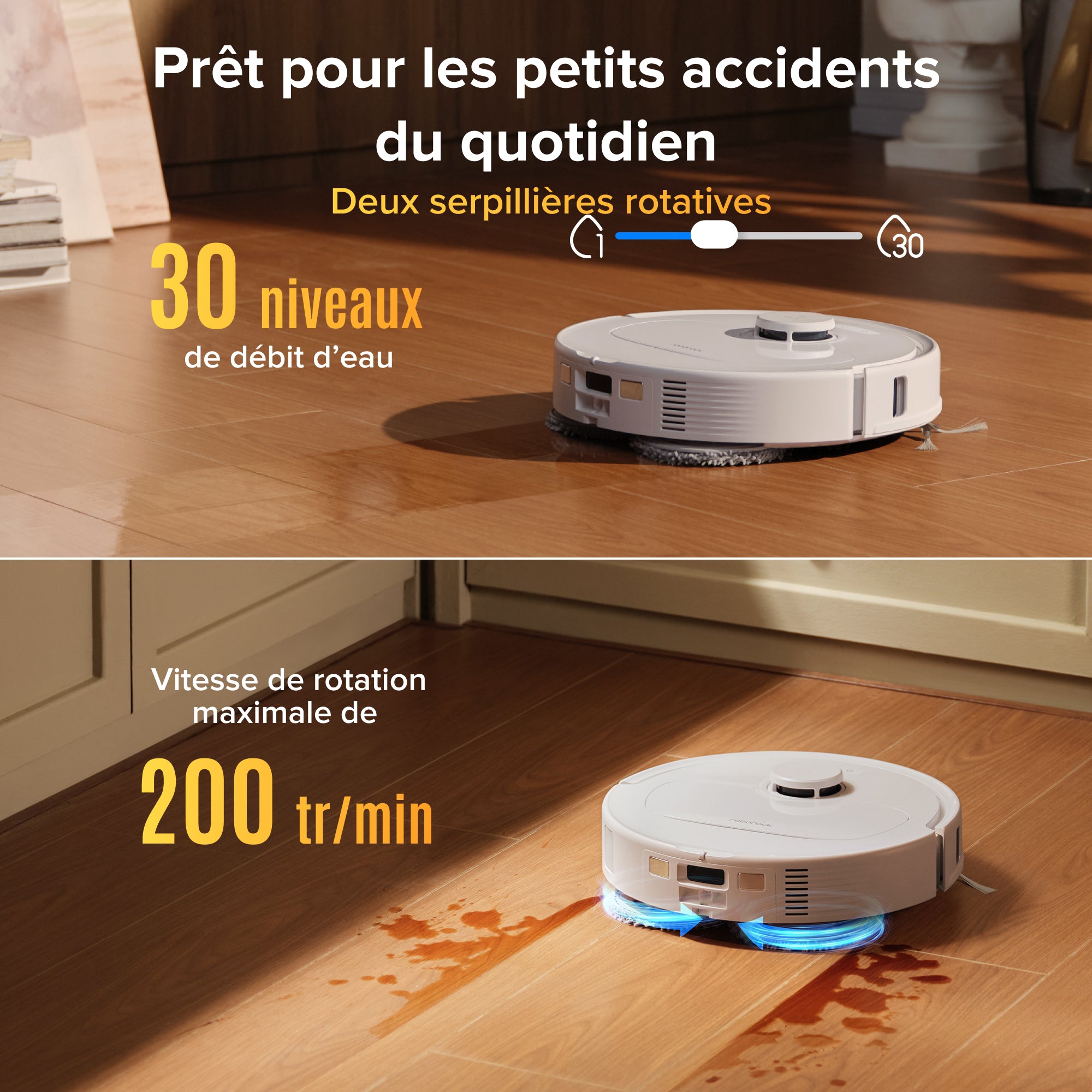 roborock-qrevo-s-pro-robot-aspirateur-laveur-blanc-18500pa image 4