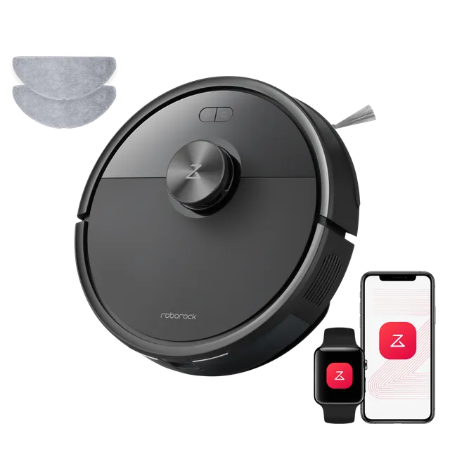 roborock-q7-m5-set-robot-aspirateur-10000-pa-lidar-noir image 1