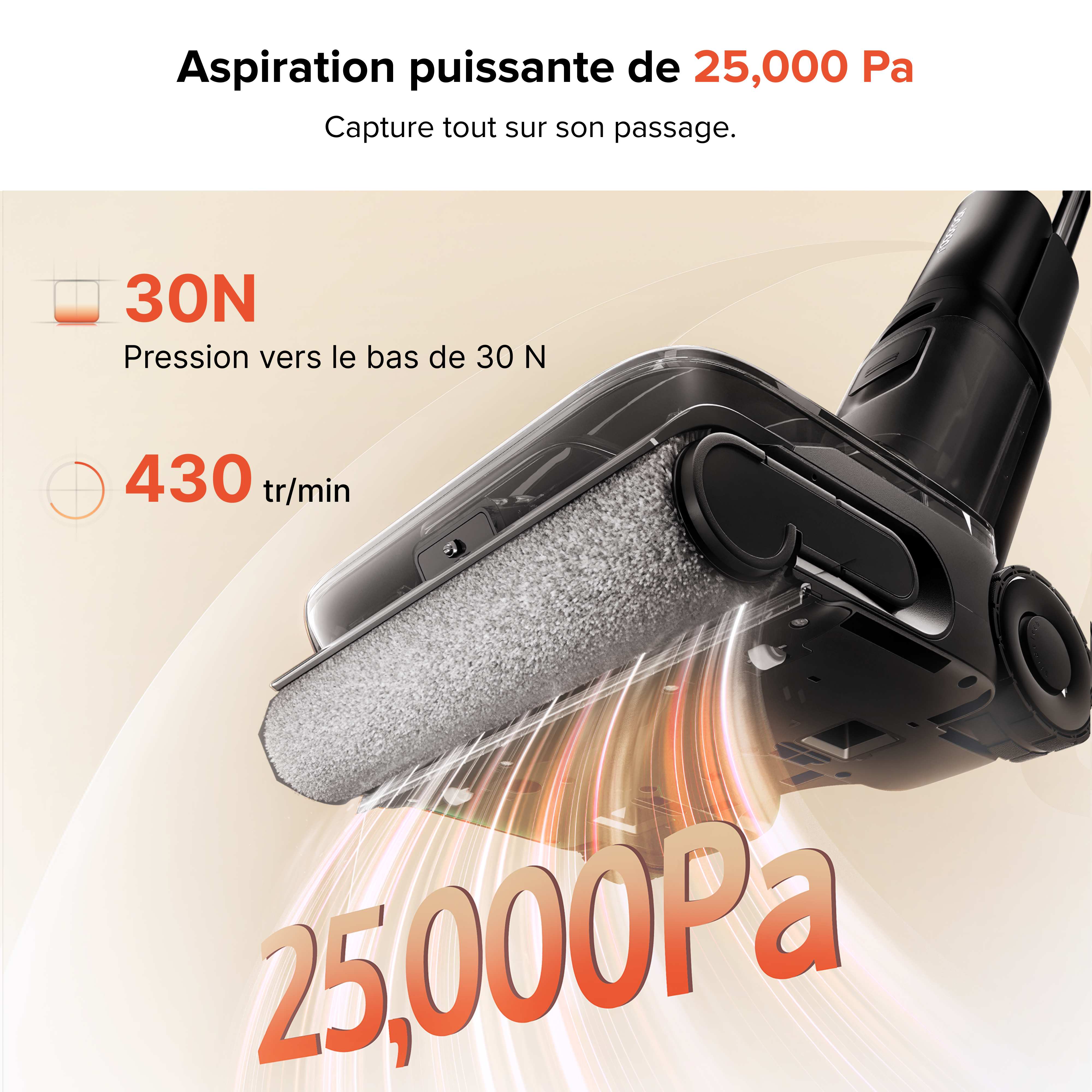 roborock-f25-ace-pro-aspirateur-laveur-jetfoaming-25000-pa image 2