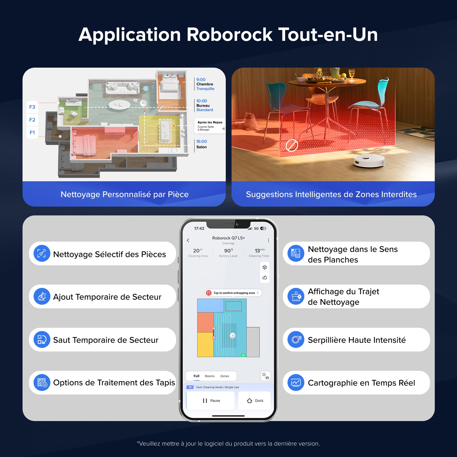 roborock-q7-l5-robot-aspirateur-laveur-blanc-station-lidar image 8