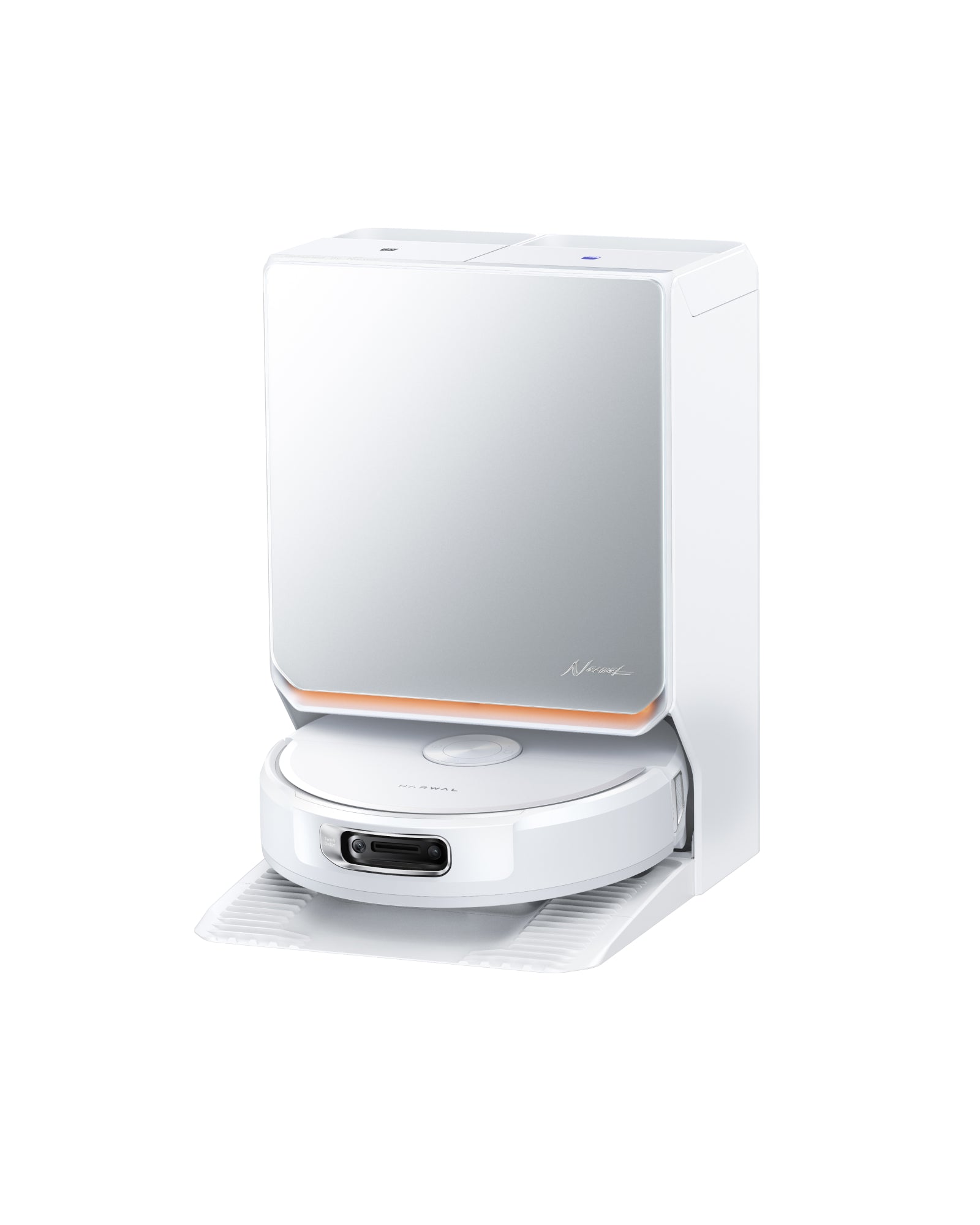 narwal-flow-2-aspirateur-robot-laveur-blanc-station-auto-31000-pa image 2