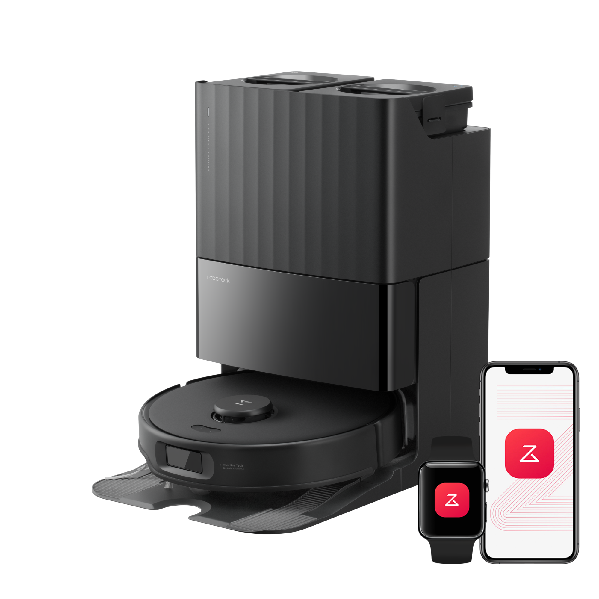 roborock-qrevo-edge-s5a-robot-aspirateur-laveur-noir-18500-pa image 1