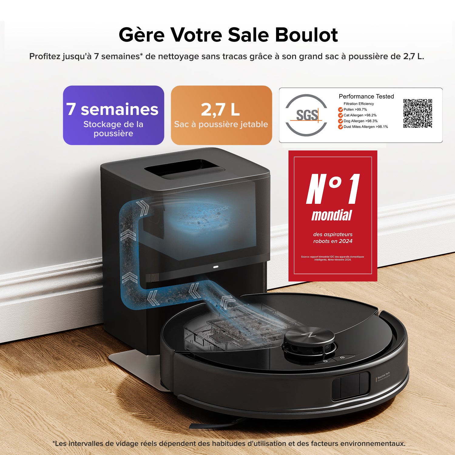 roborock-q10-s5-set-aspirateur-laveur-vibrarise-vidage-auto image 2