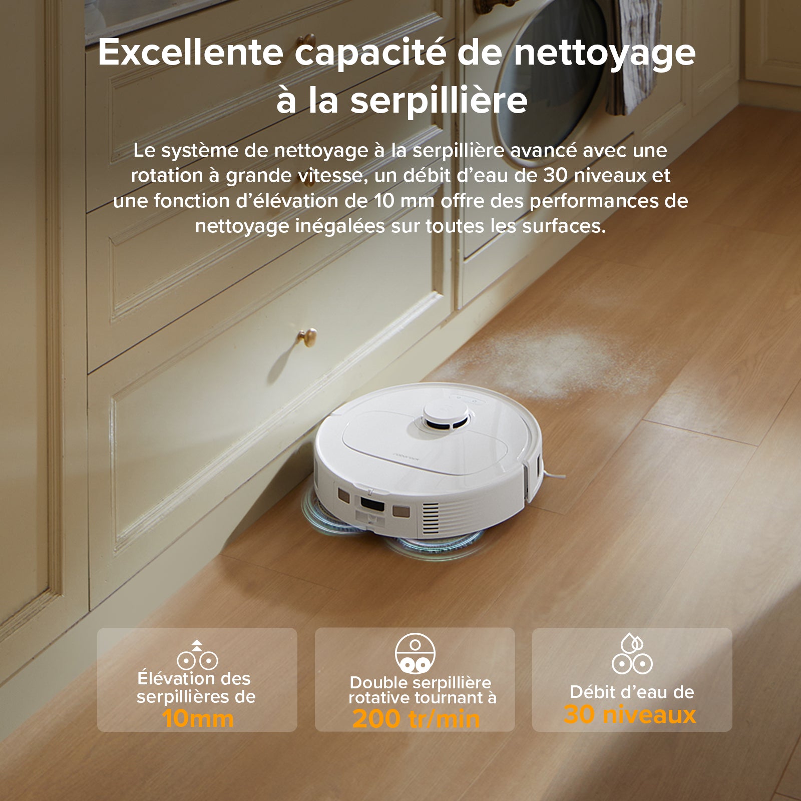 roborock-qv-35a-set-aspirateur-laveur-station-8-000-pa-blanc image 3