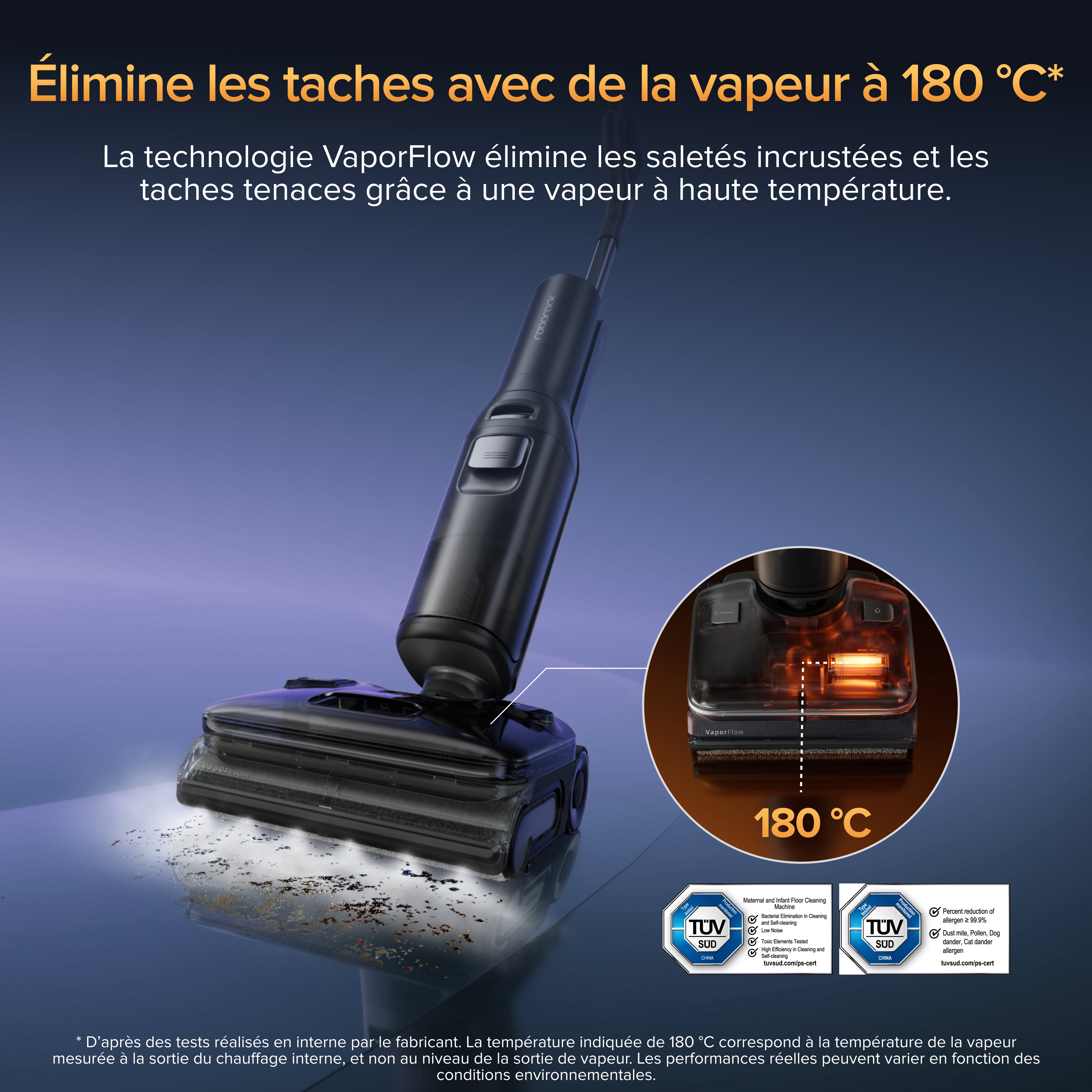 roborock-f25-ultra-aspirateur-laveur-vapeur-eau-chaude image 5