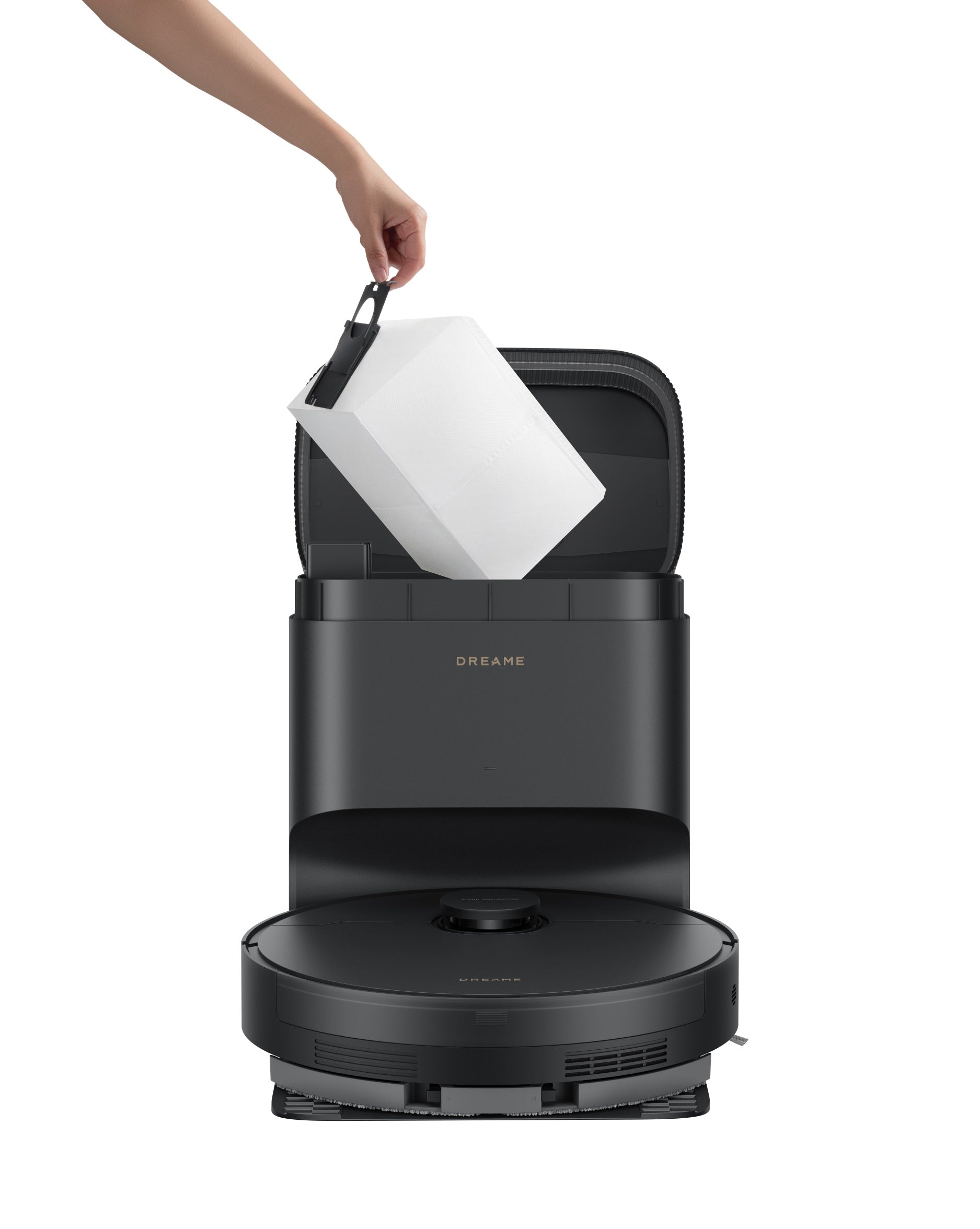 dreame-d20-pro-plus-robot-aspirateur-laveur-noir-13000-pa image 2