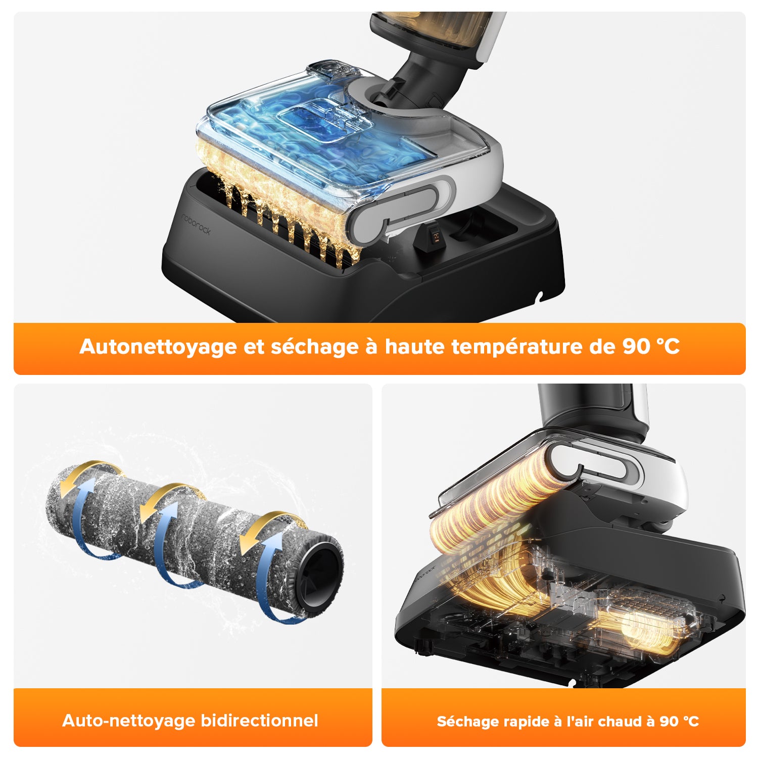 roborock-f25-lt-aspirateur-laveur-sans-fil-profil-bas-bord-bord image 3