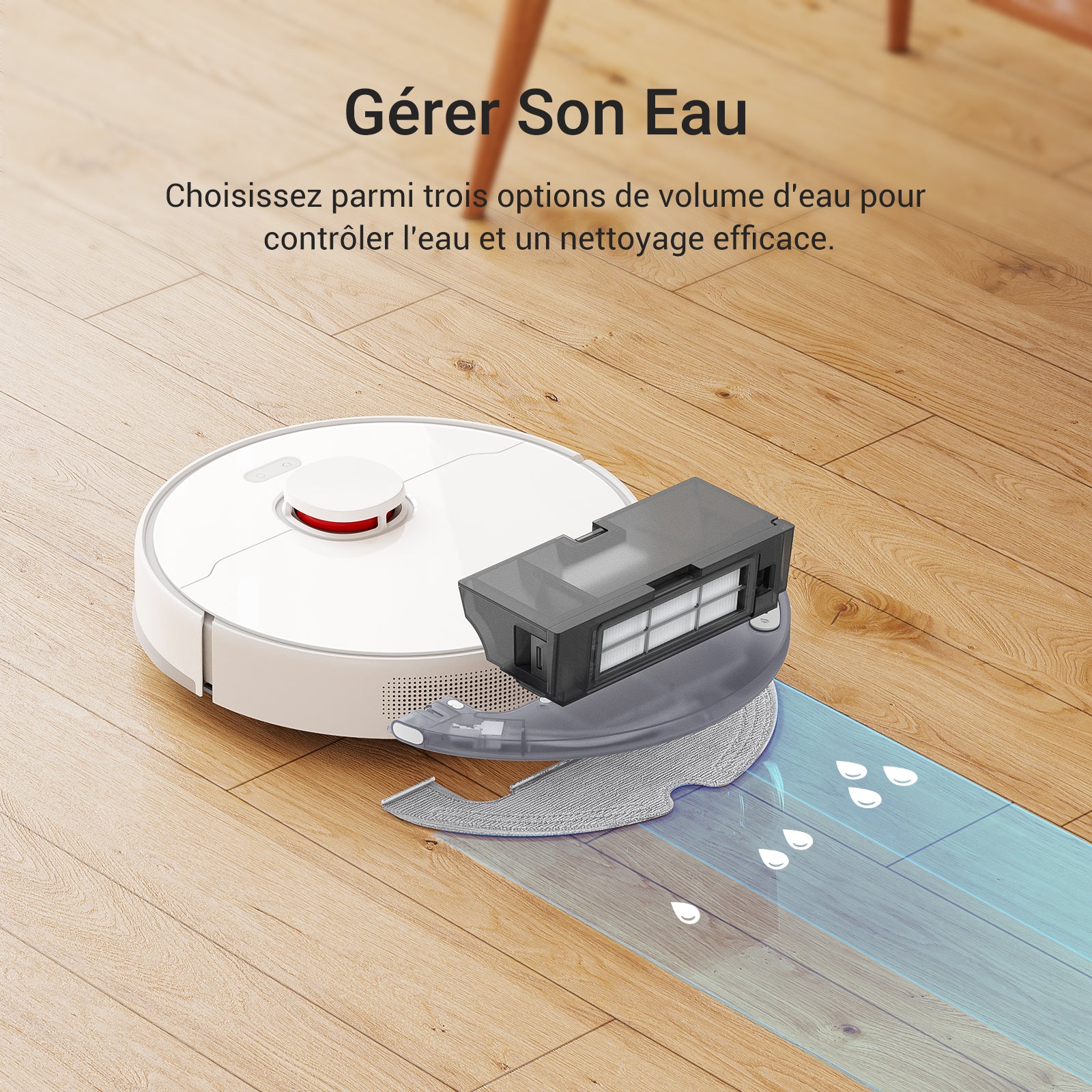 dreame-d10-plus-robot-aspirateur-laveur-4000-pa-lidar image 5