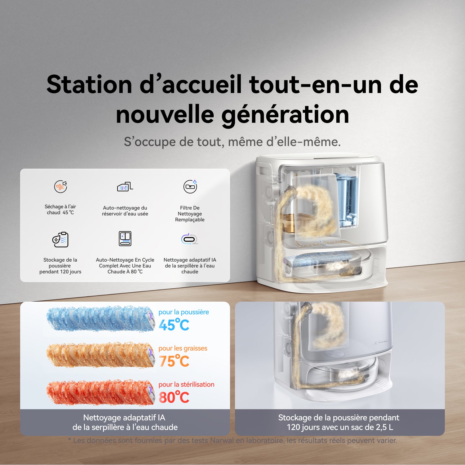 narwal-flow-aspirateur-robot-laveur-22000-pa-station image 8