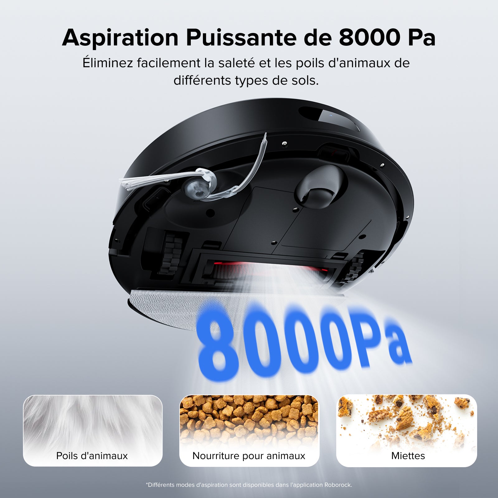 roborock-q7-l5-robot-aspirateur-noir-8000-pa image 3