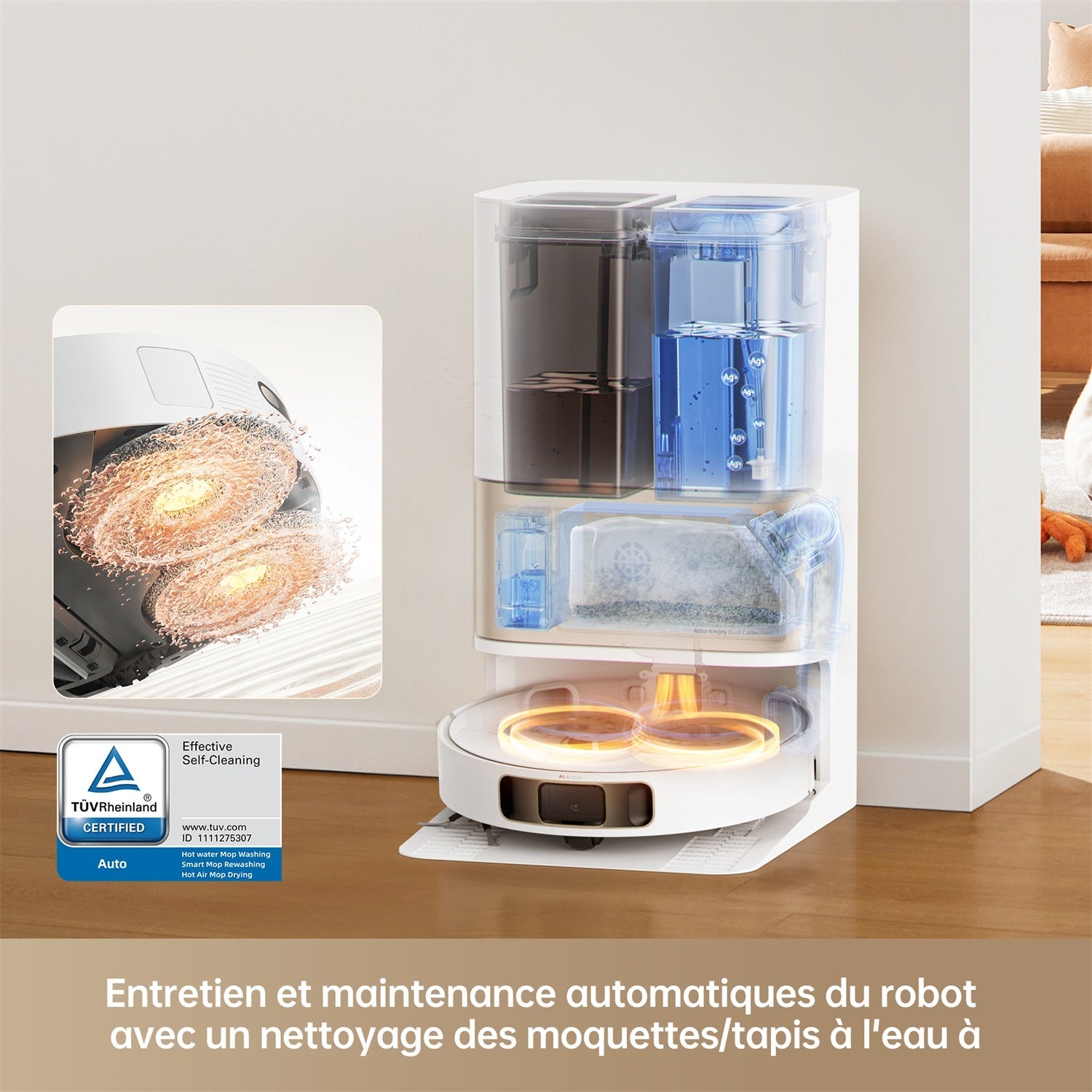 dreame-l10s-pro-ultra-heat-robot-aspirateur-laveur-7000-pa image 5