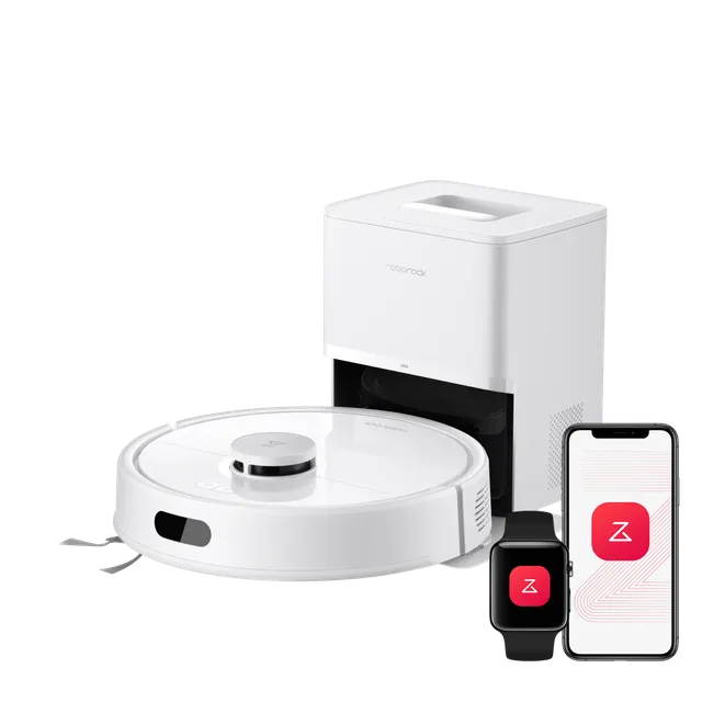 roborock-q7-l5-robot-aspirateur-laveur-blanc-noir-lidar image 1