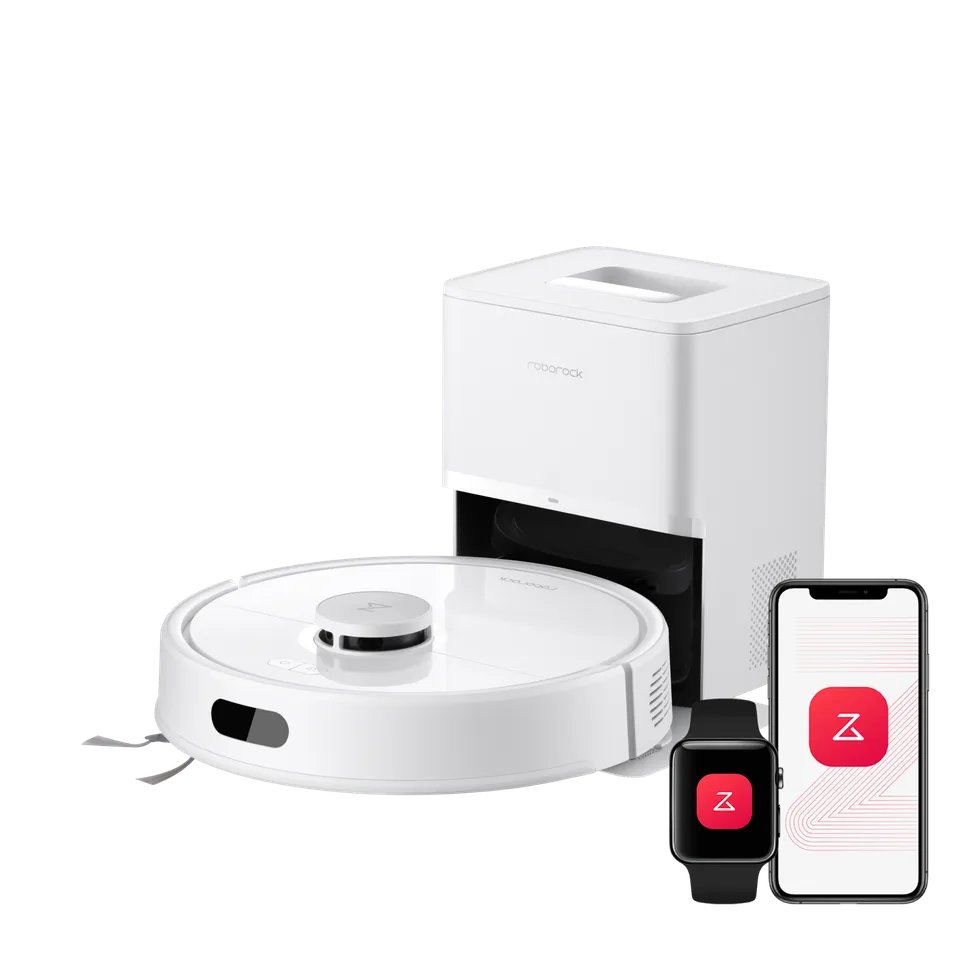 roborock-q7-l5-robot-aspirateur-laveur-blanc-station-lidar image 1