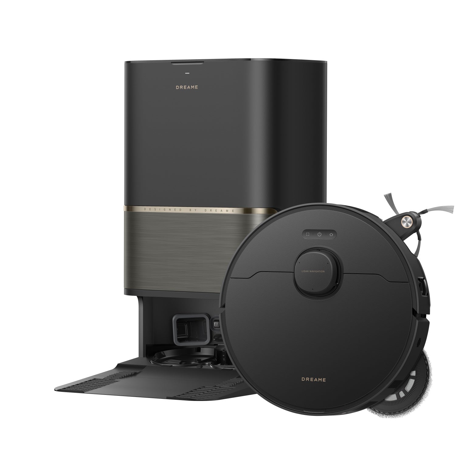 dreame-l50s-pro-ultra-robot-aspirateur-laveur-noir-30000-pa image 1