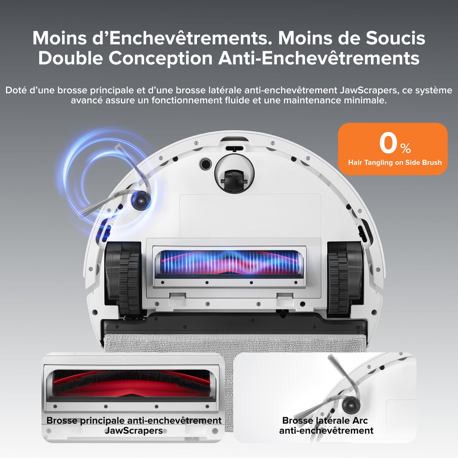 roborock-q10-x5-robot-aspirateur-laveur-noir-10000-pa image 2