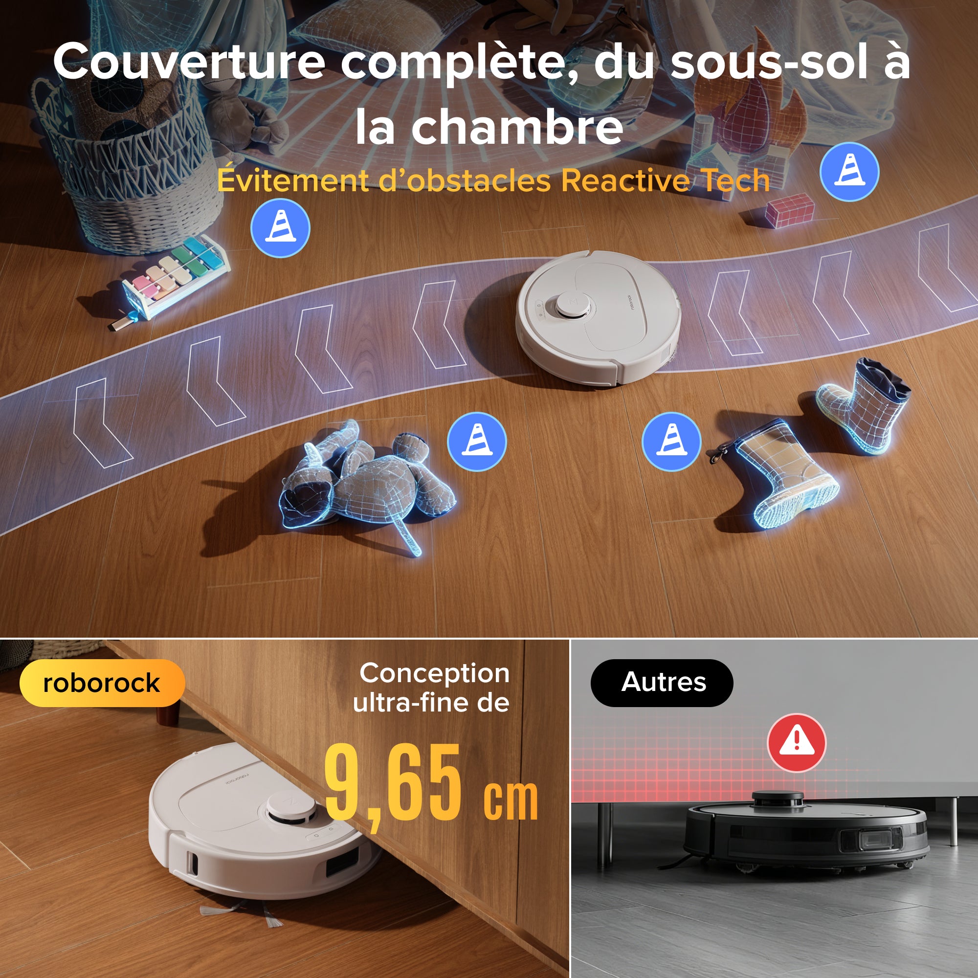 roborock-qrevo-s-pro-robot-aspirateur-laveur-blanc-18500pa image 5