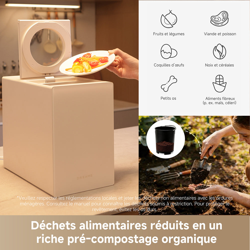 dreame-air-series-sf25-broyeur-d-chets-silencieux image 2