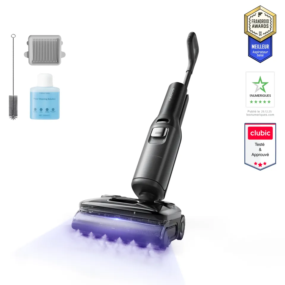 roborock-f25-ultra-aspirateur-laveur-vapeur-eau-chaude image 1