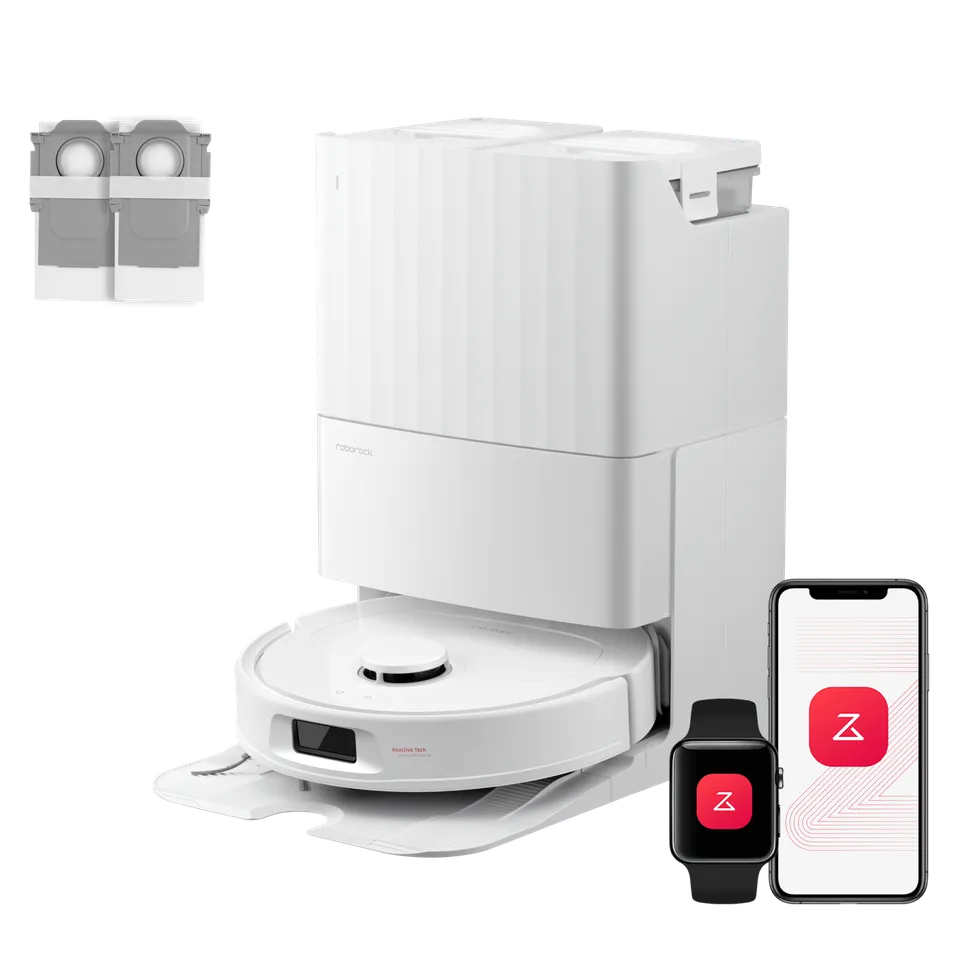 roborock-qv-35a-set-aspirateur-laveur-station-8-000-pa-blanc image 1