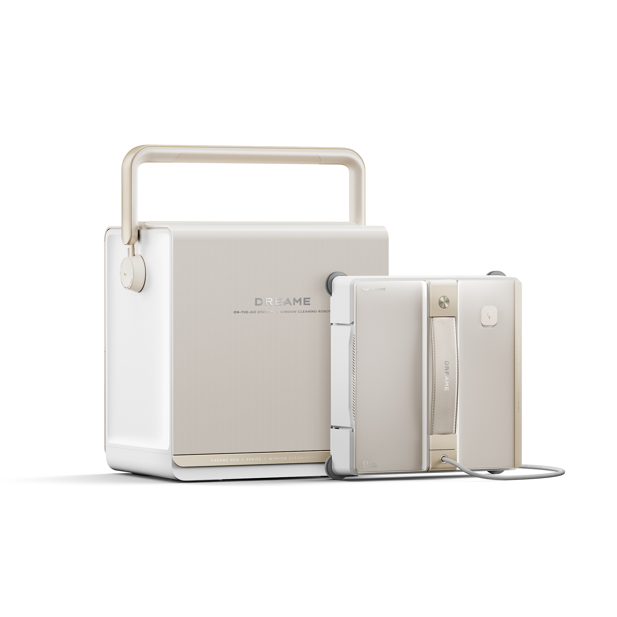 dreame-air-series-c1-station-s-kit-robot-laveur-de-vitres-8000-pa image 2