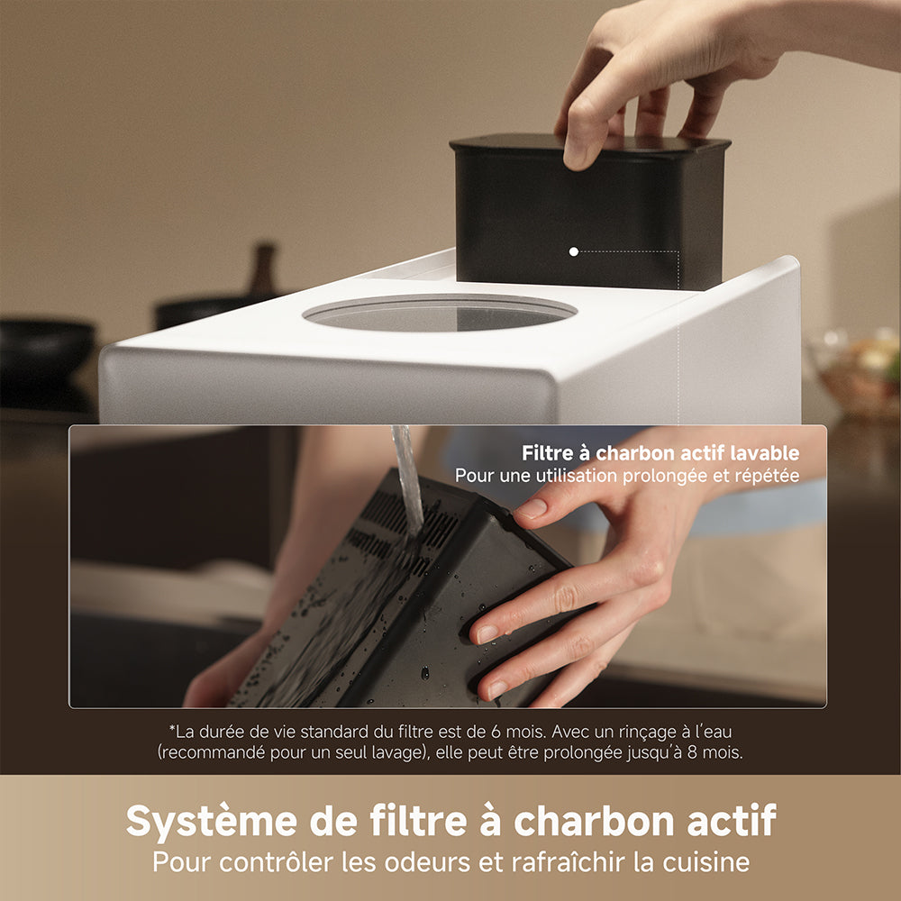 dreame-sf25-broyeur-d-chets-alimentaires-wifi-compact image 6