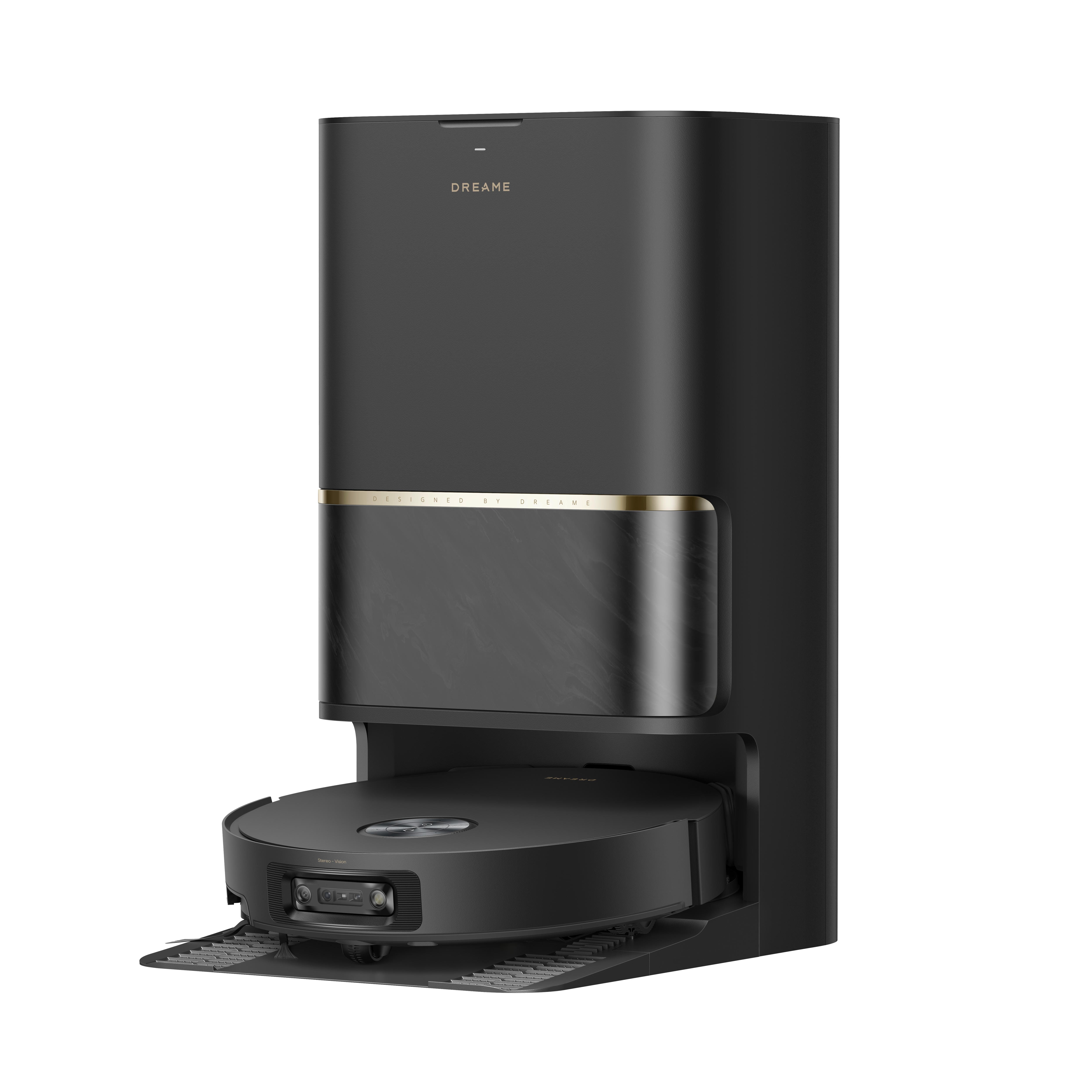 dreame-l60-ultra-robot-aspirateur-laveur-noir-35000-pa image 1