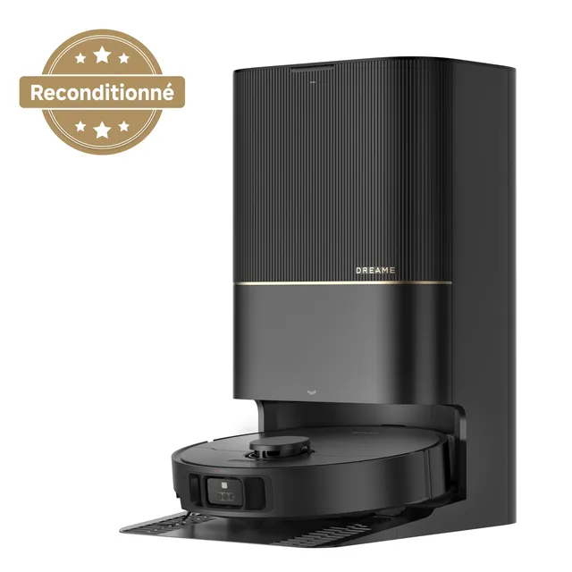 dreame-x40-ultra-complete-robot-aspirateur-laveur-reconditionn-noir image 1