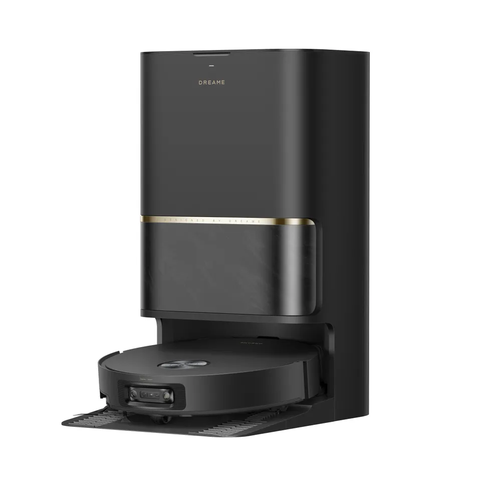 dreame-l60-ultra-robot-aspirateur-laveur-noir-35000-pa image 1
