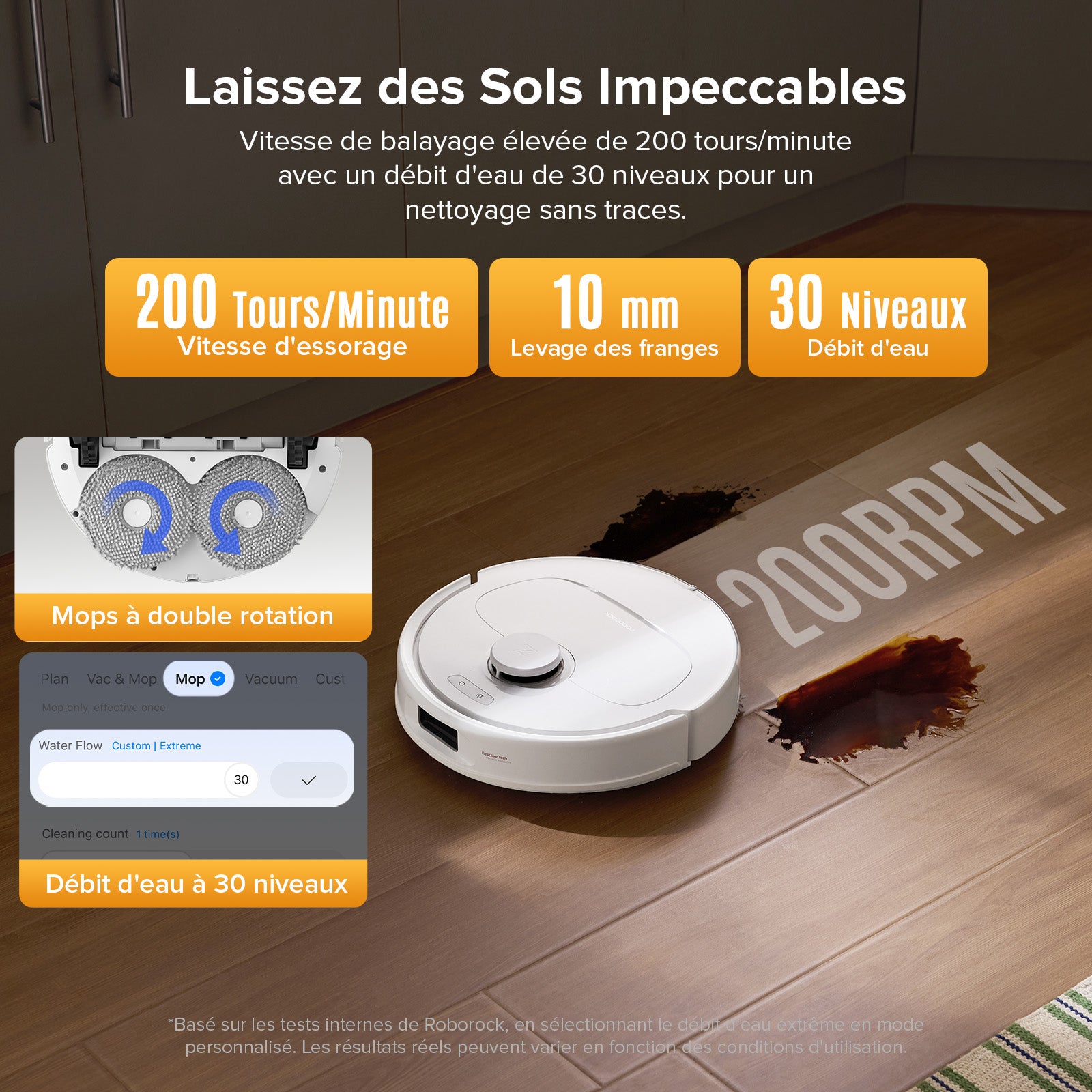 roborock-qv-35s-set-robot-aspirateur-laveur-noir-10000-pa image 7