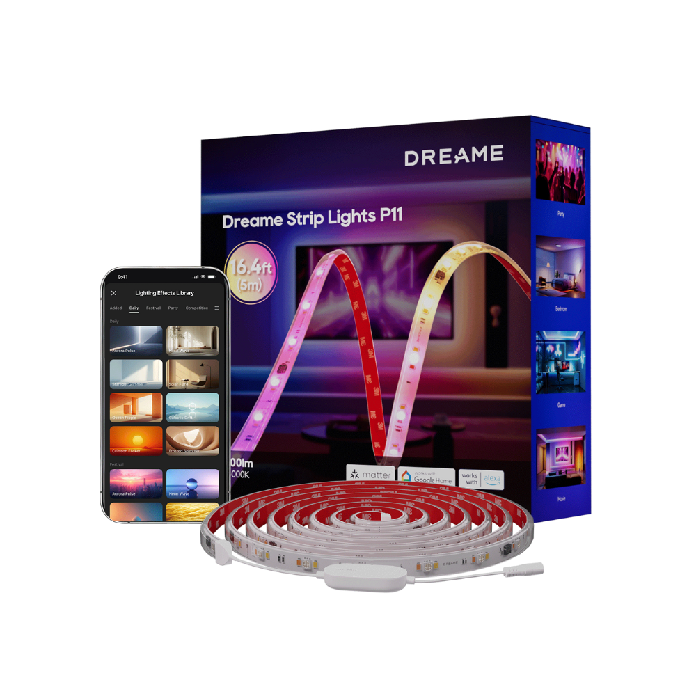 dreame-p11-bande-lumineuse-led-rgbicww-musicale image 4